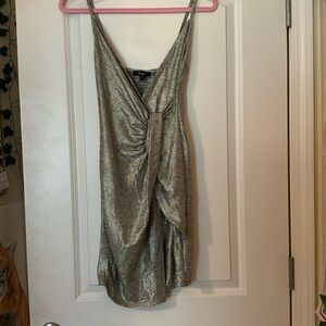 Sparkly silver dress!!